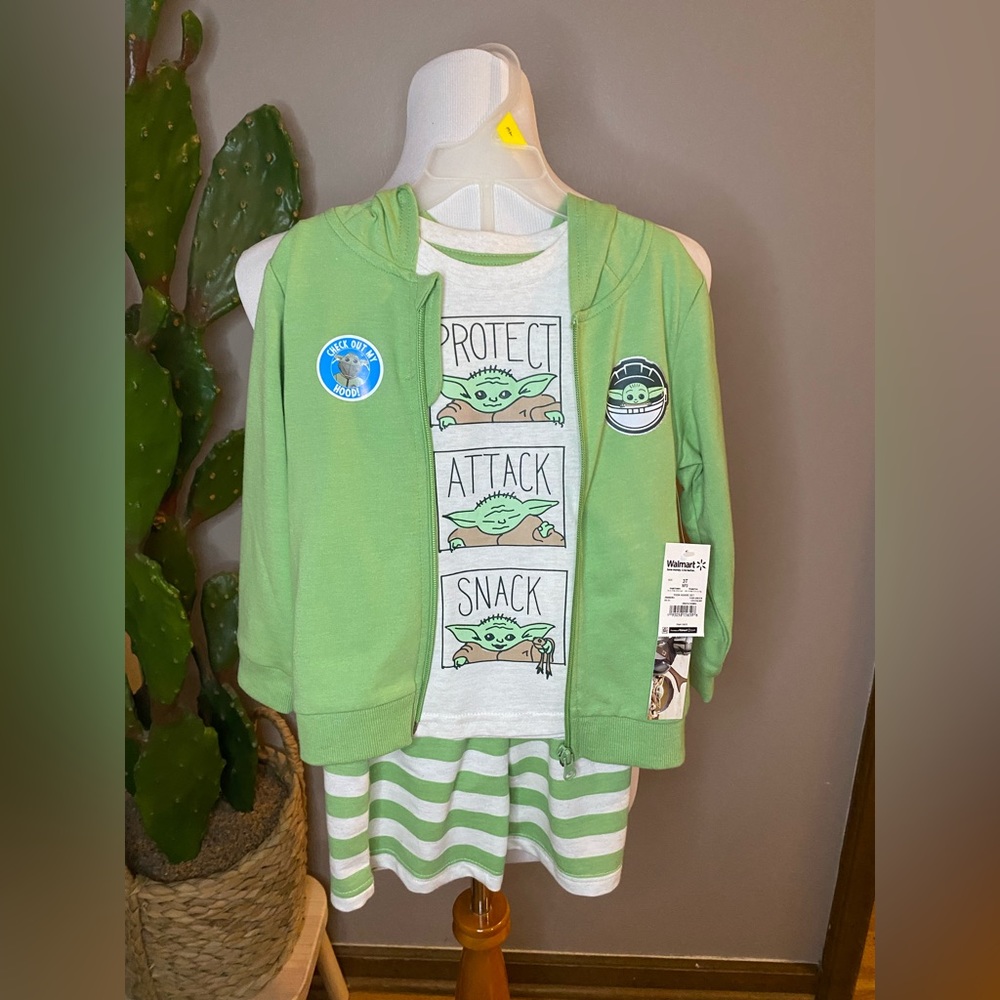 Toddler Boys Mandolorian Set
